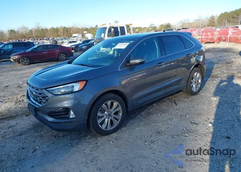 2021 Ford Edge Titanium from USA, damaged, VIN 2FMPK4K98MBA02378